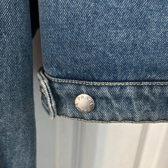 Prada Women's Blue Denim Jacket - Picture 7 of 12